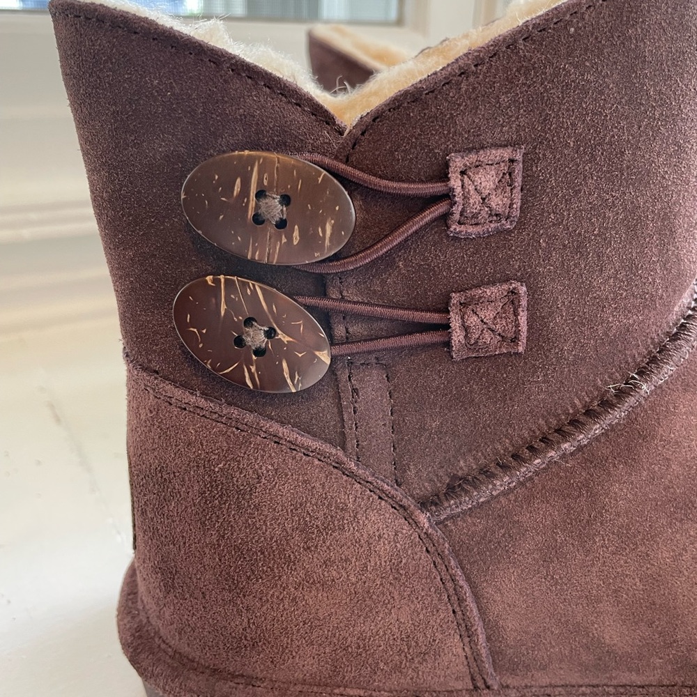 Bearpaw Boots Ankle Boot With Side Button - image 2